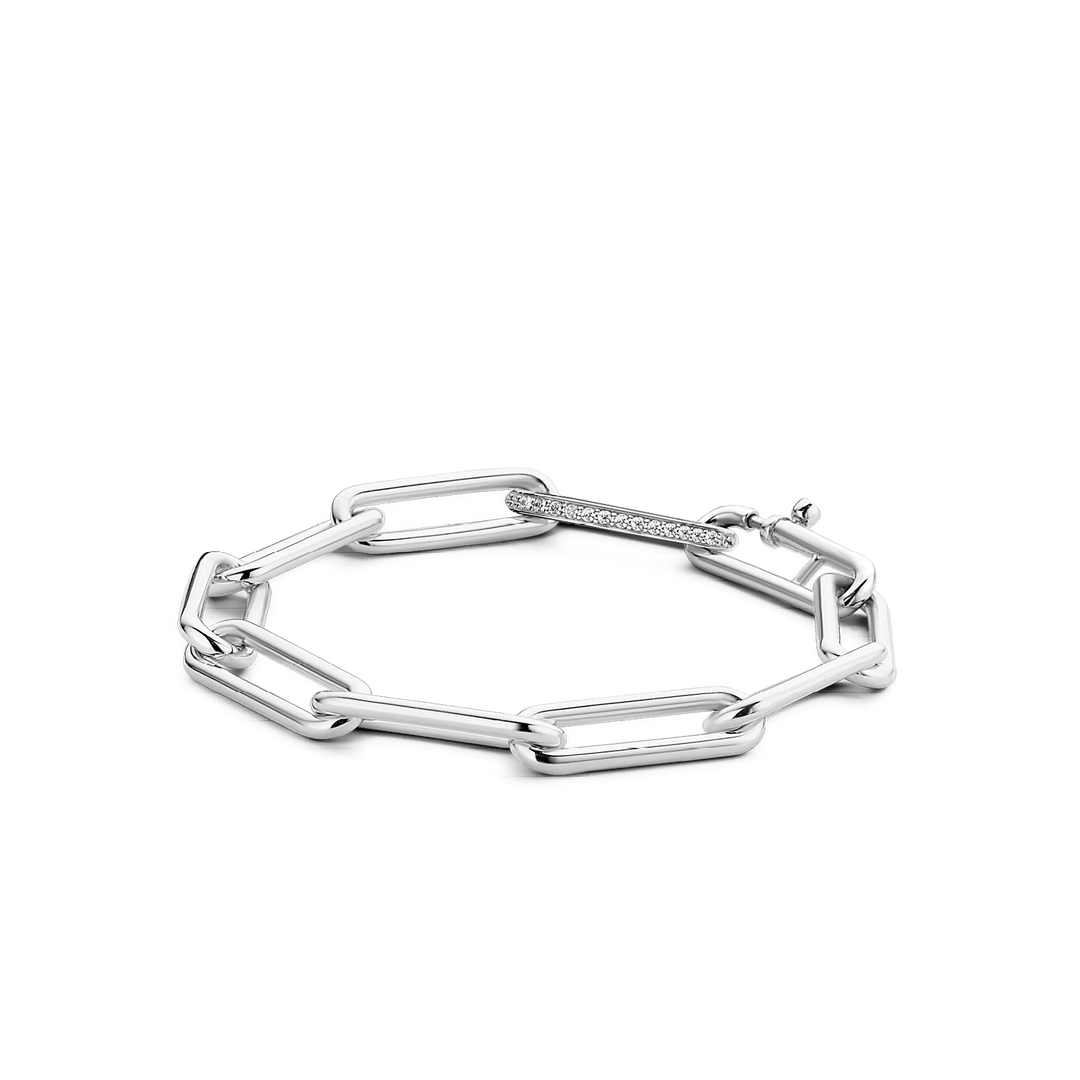 Ti Sento Pulseira Prateada Mulher