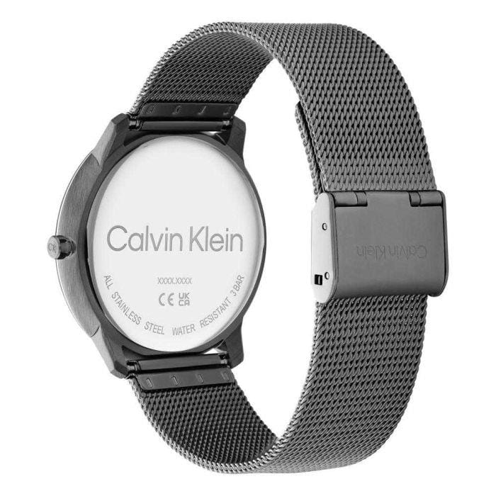 Calvin Klein Iconic Cinza Escuro Relógio
