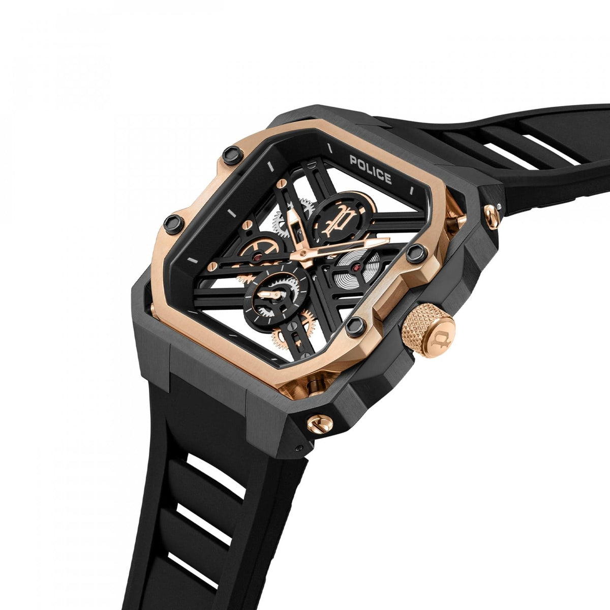 Police Relógio Disruptor I Rose Gold