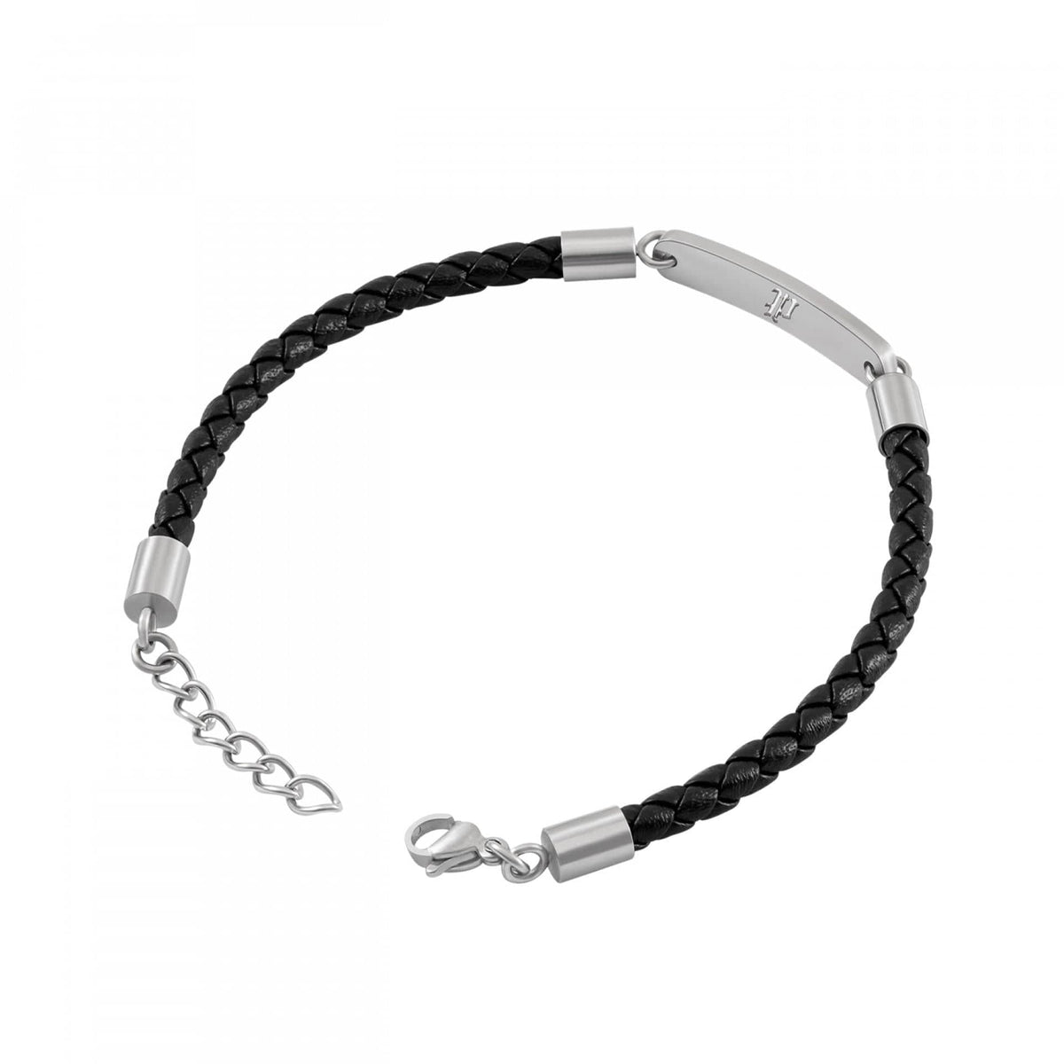 Police Pulseira Interwove Preta Homem