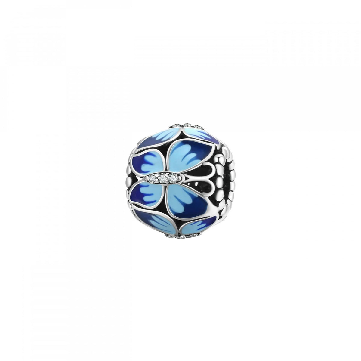 Silverado Conta Prata Blue Butterfly
