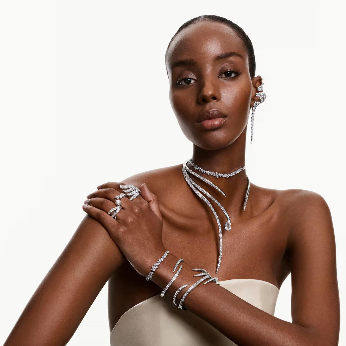 Swarovski Mesmera Anel Mulher