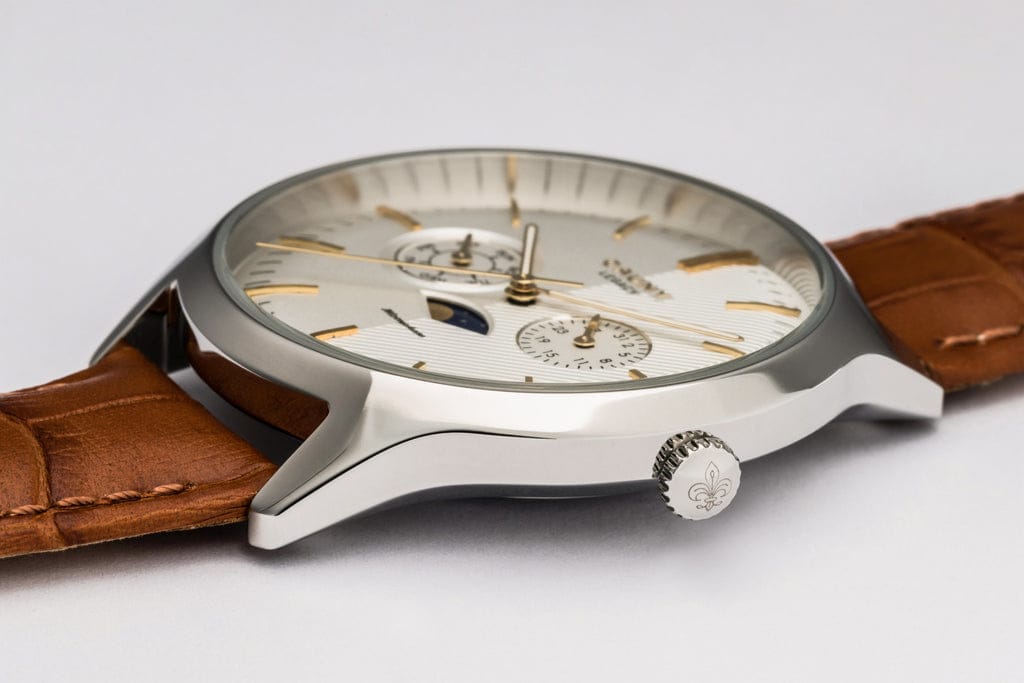 Cauny Legacy Moonphase Relógio Homem