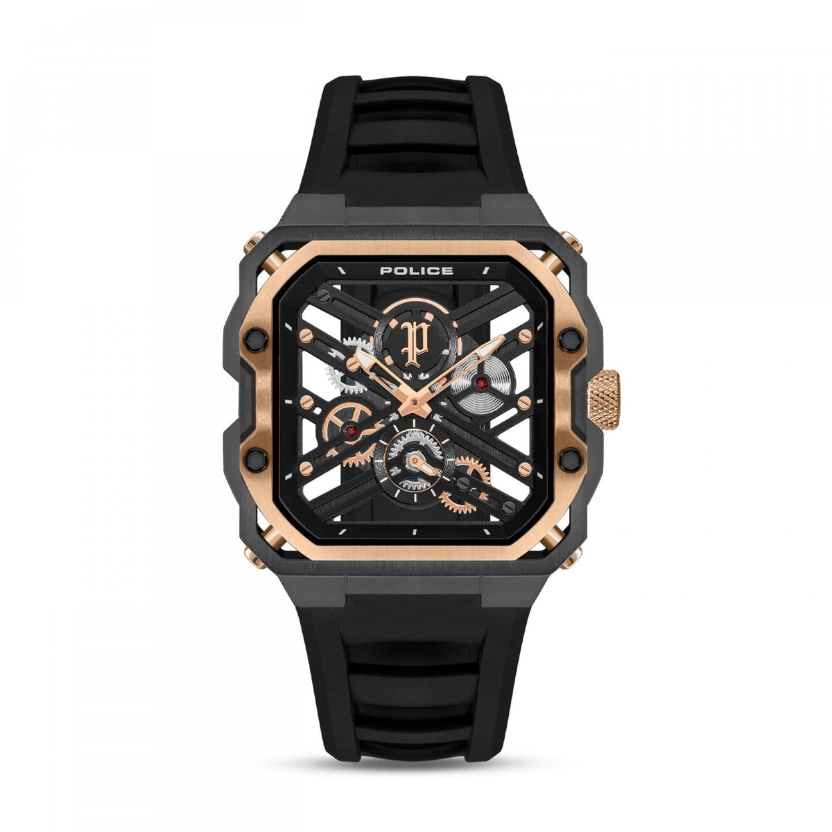 Police Relógio Disruptor I Rose Gold