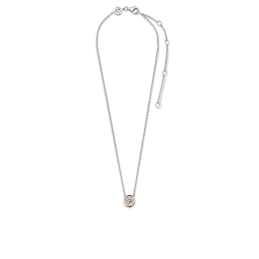 Ti Sento Colar Rose Gold Mulher