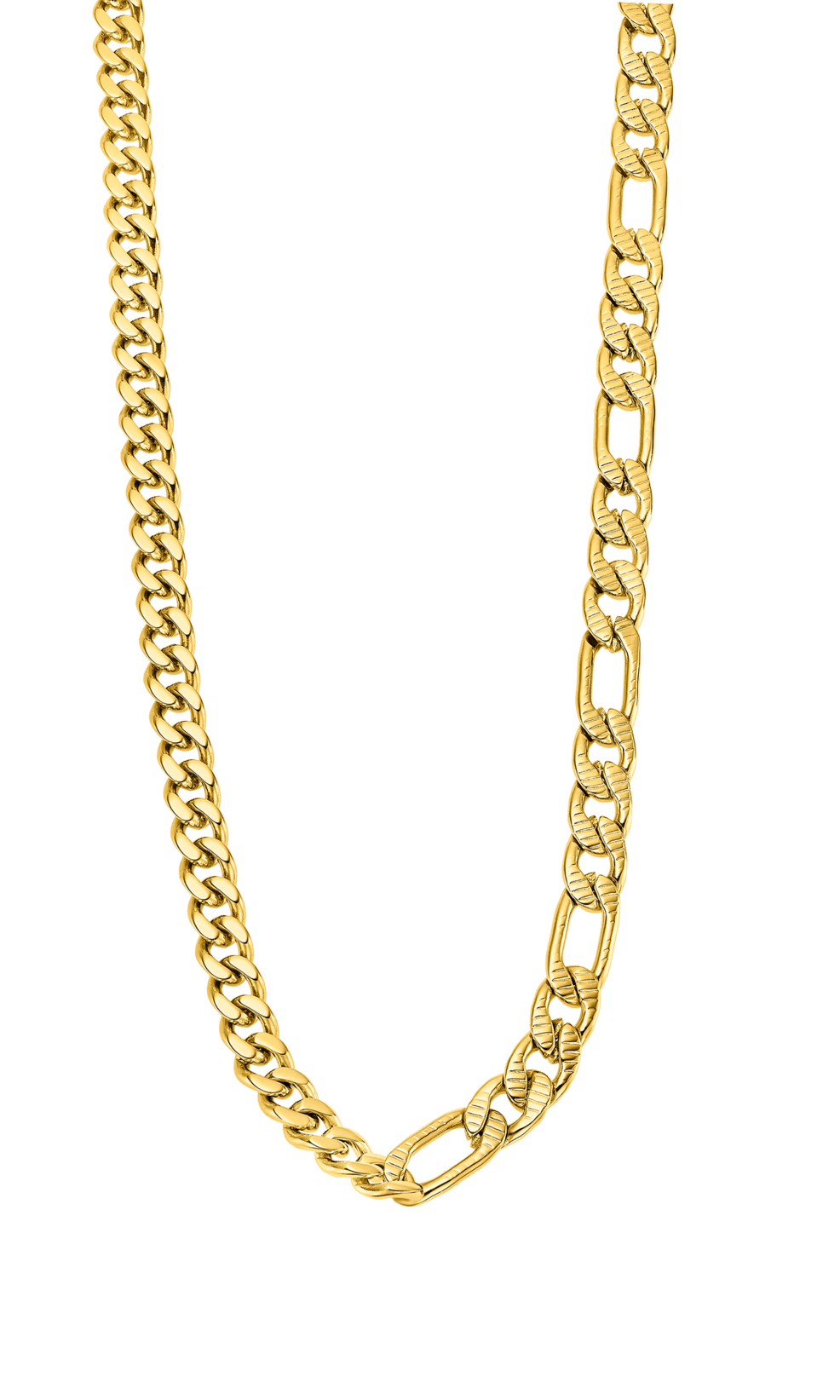 Lotus Style Colar Dourado Homem