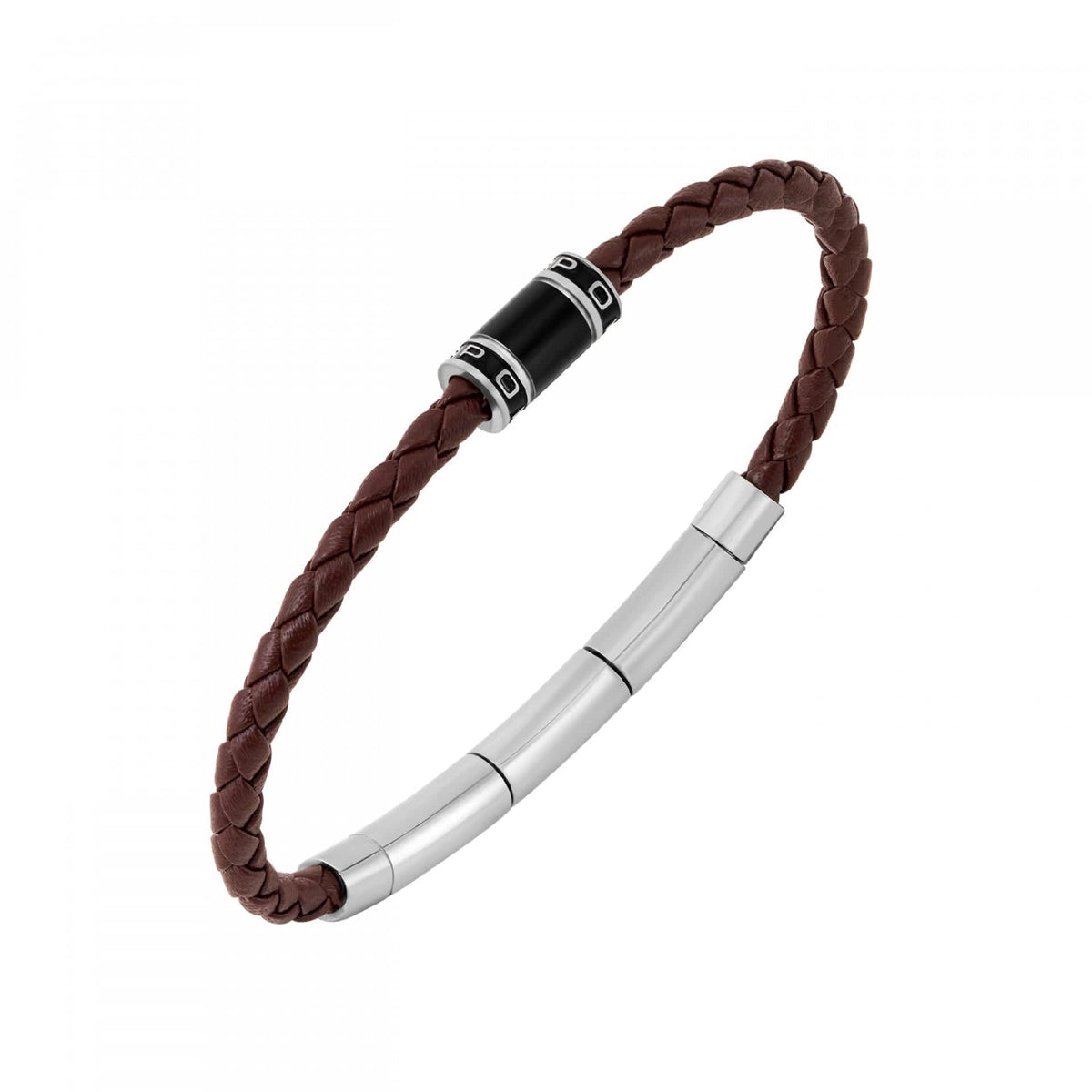 Police Pulseira Carbon Castanha Homem