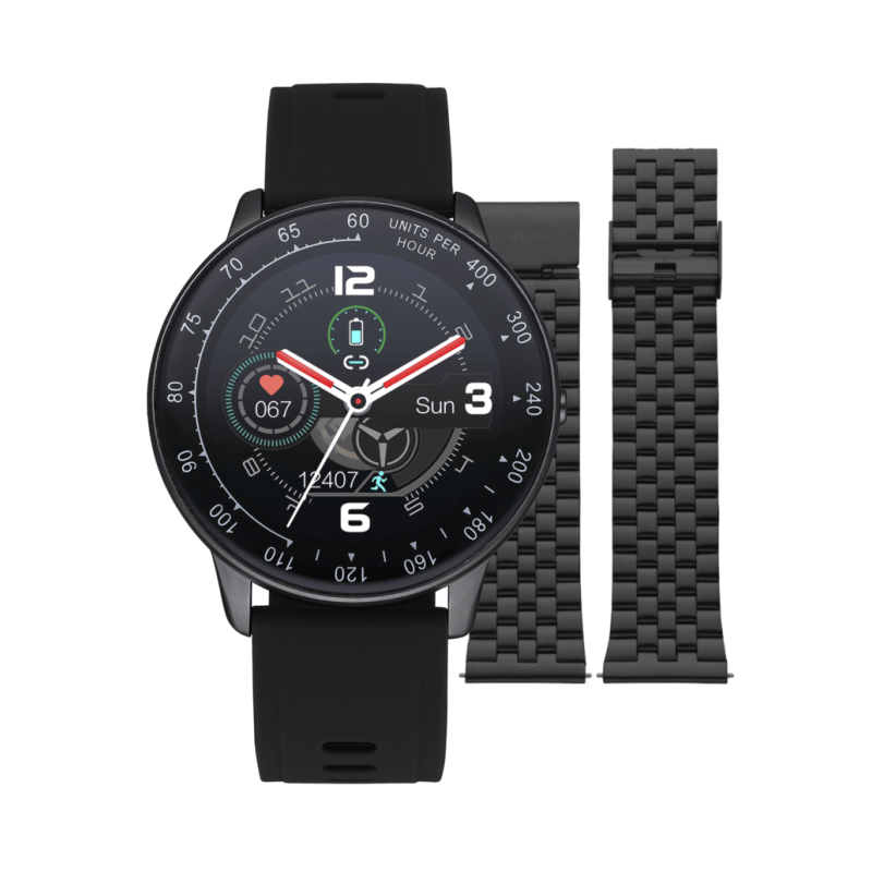 Radiant Times Square Smartwatch Set