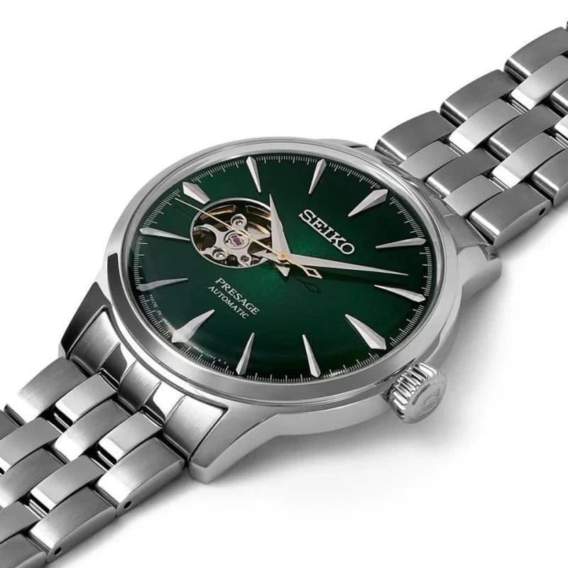 Seiko Presage Cocktail Grasshopper Relógio Homem