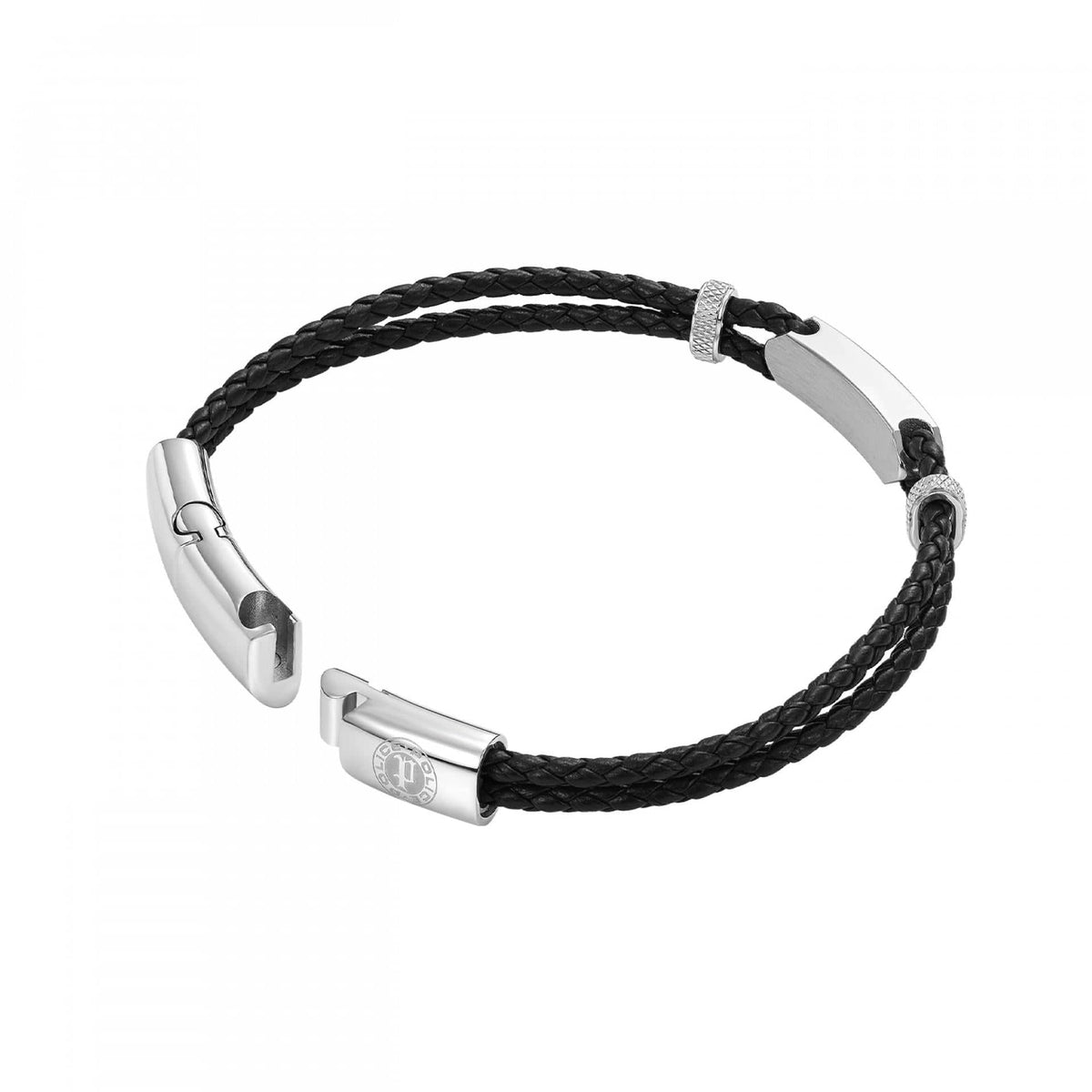 Police Pulseira Twincord Preta