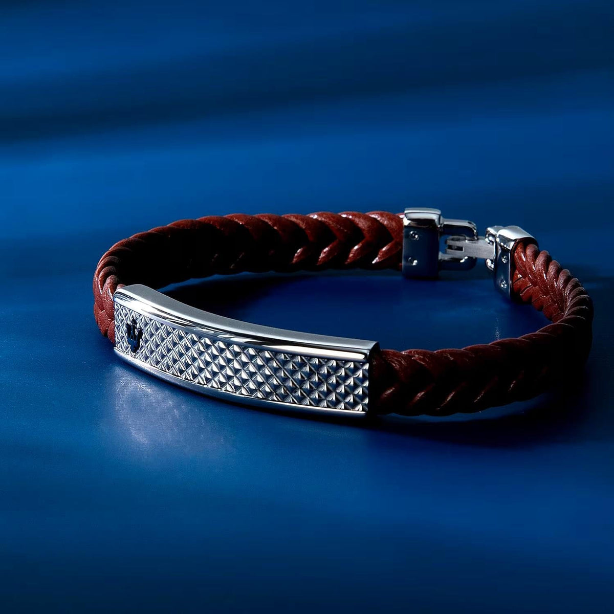 Maserati Pulseira Castanha Homem